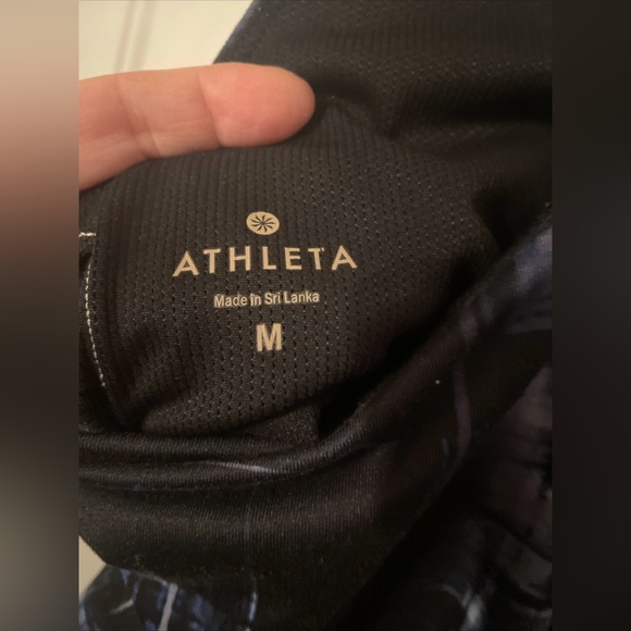 Athletica multicolor razorback top for workout size medium - Picture 3 of 8